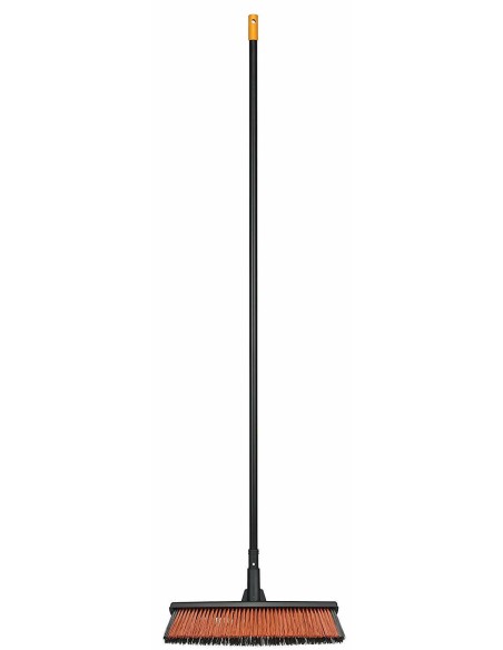 Fiskars L scopa scopone super leggera ergonomica giardino viale + manico incluso