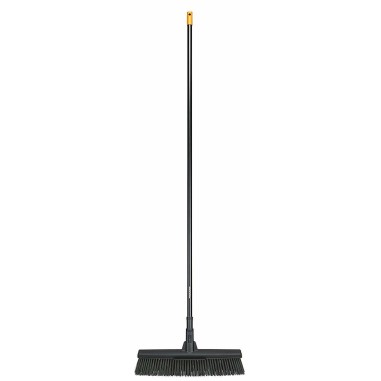Fiskars L scopa scopone super leggera ergonomica giardino viale + manico incluso
