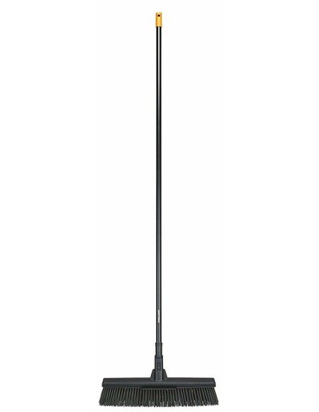 Fiskars L scopa scopone super leggera ergonomica giardino viale + manico incluso