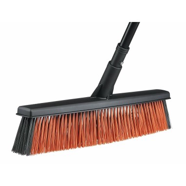 Fiskars L scopa scopone super leggera ergonomica giardino viale + manico incluso