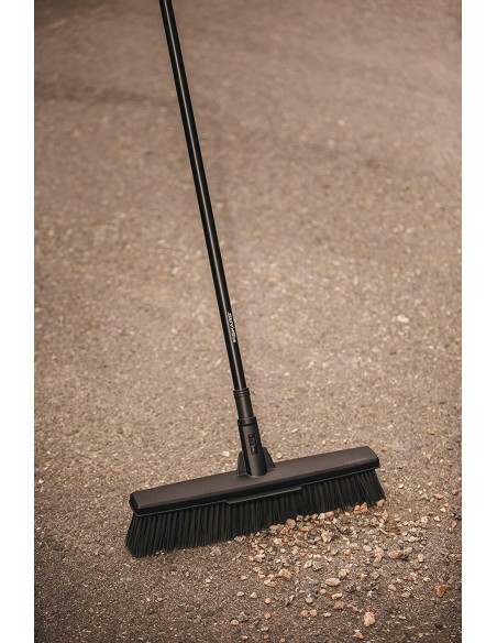Fiskars L scopa scopone super leggera ergonomica giardino viale + manico incluso