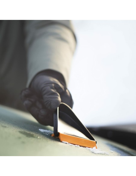 Fiskars Raschietto SOLID raschietto per neve ghiaccio vetri auto