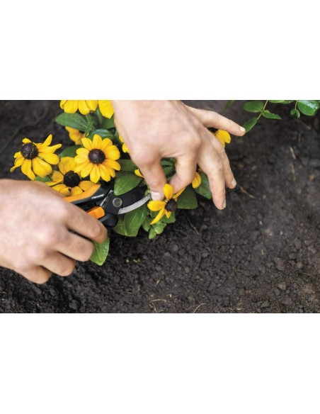 Fiskars SP14 forbici leggere per giardino fiori agricoltura resistenti