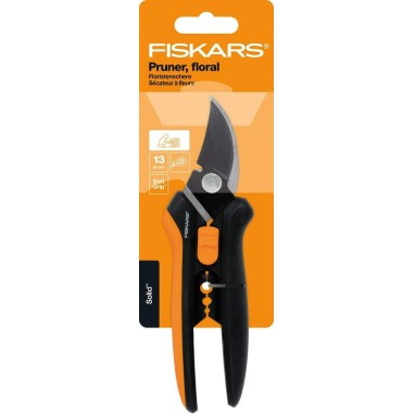 Fiskars SP14 forbici leggere per giardino fiori agricoltura resistenti