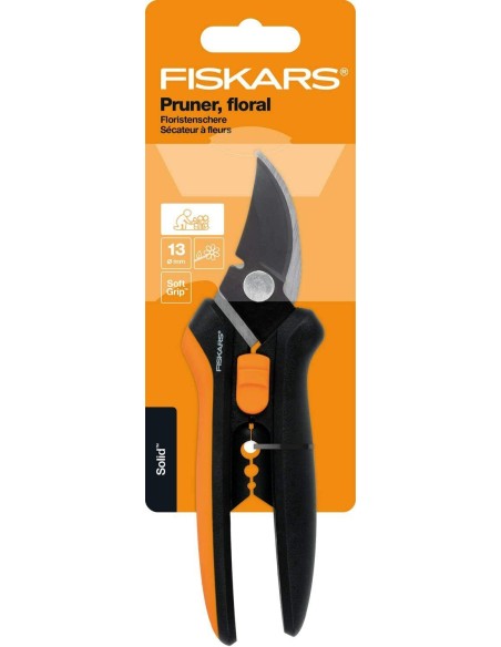 Fiskars SP14 forbici leggere per giardino fiori agricoltura resistenti