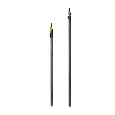 FISKARS manico telescopico QuikFit in alluminio fino a 4 m leggero