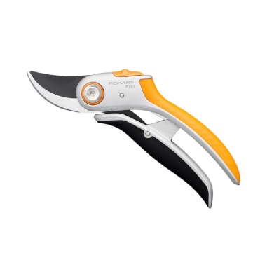 FISKARS P751 forbici da potatura Bypass Plus in acciaio temprato