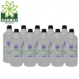 10Pz OLIO ENOLOGICO DI VASELLINA VASELINA PURO VINO PUREZZA FU DAB USP DAS LT. 1
