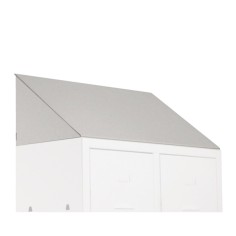 TETTO INCLINATO PARAPOLVERE A NORMA ASL ARMADIO SPOGLIATOIO 50x50