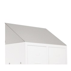TETTO INCLINATO PARAPOLVERE NORMA ASL SPOGLIATOIO 1 POSTO 1 ANTA 36x35