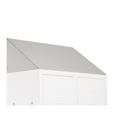 TETTO INCLINATO PARAPOLVERE NORMA ASL SPOGLIATOIO 2 POSTI 2 ANTE 68x35