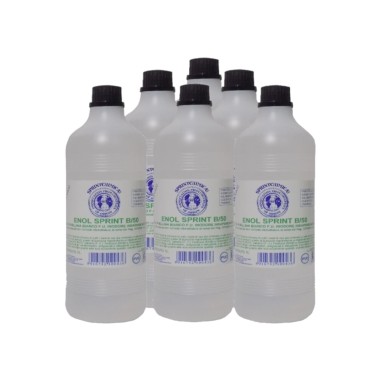 6Pz OLIO ENOLOGICO DI VASELLINA PURO VINO F.U. DAB USP DAS LT 1