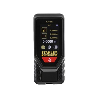 STANLEY TLM 165si Misuratore laser distanza 60 m precisione 1,5 mm con custodia