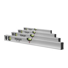Livella Classic STANLEY magnetica profilo liscio con precisione +/- 0,5 mm/m