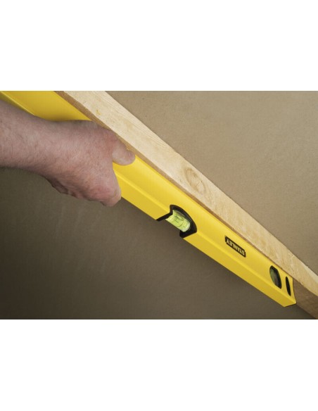 Livella Classic STANLEY nuovo design profilo liscio con precisione +/- 0,5 mm/m