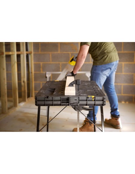 Banco da lavoro STANLEY ESSENTIAL portatile pieghevole 85x30 cm 320Kg