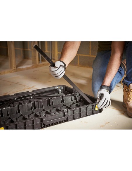 Banco da lavoro STANLEY ESSENTIAL portatile pieghevole 85x30 cm 320Kg