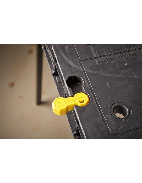 Banco da lavoro STANLEY ESSENTIAL portatile pieghevole 85x30 cm 320Kg