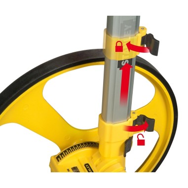 Misuratore Ruota rotella metrica misurazione contatore Stanley MW40