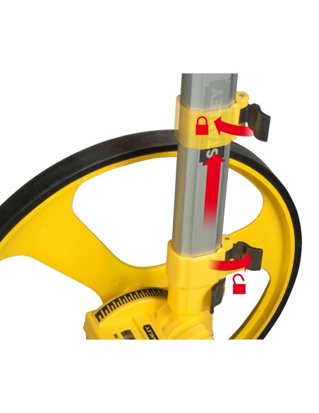 Misuratore Ruota rotella metrica misurazione contatore Stanley MW40