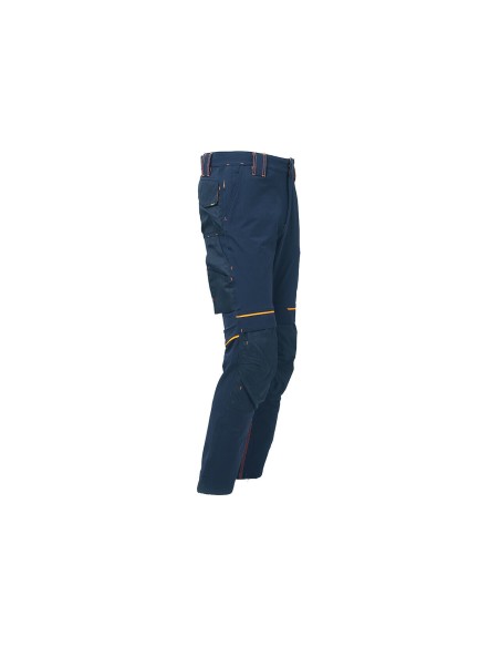 UPower ATOM Deep Blue pantalone da lavoro multi tasca idrorepellente