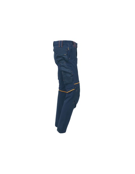 UPower ATOM Deep Blue pantalone da lavoro multi tasca idrorepellente