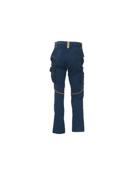 UPower ATOM Deep Blue pantalone da lavoro multi tasca idrorepellente