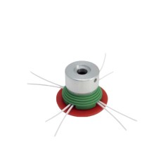 TESTINA DECESPUGLIATORE UNIVERSALE IN CORPO ALLUMINIO 4 / 8 FILI