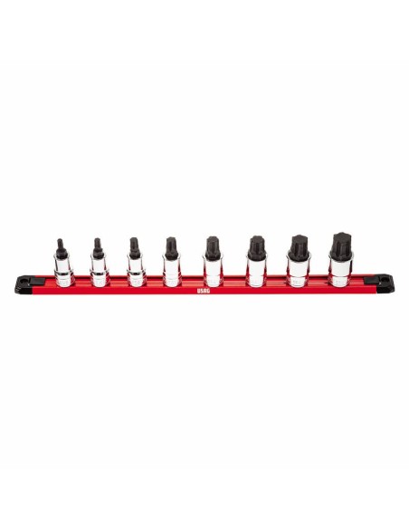 Set 8 Bussole USAG 234 1/2 X/SE8 XGrip per Viti Danneggiate 1/2"