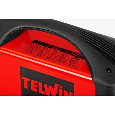 Telwin Tecnica 211/S Saldatrice Inverter MMA TIG 180A + Valigetta