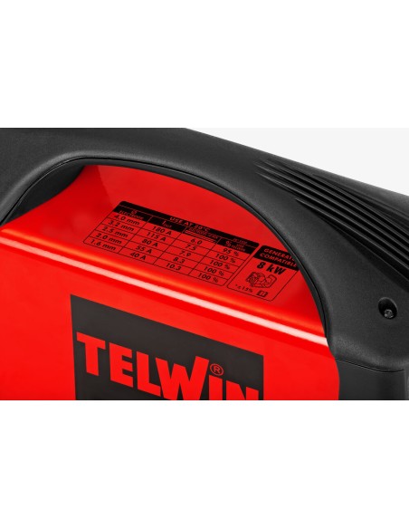 Telwin Tecnica 211/S Saldatrice Inverter MMA TIG 180A + Valigetta