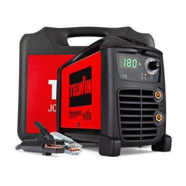 Telwin Tecnica 211/S Saldatrice Inverter MMA TIG 180A + Valigetta