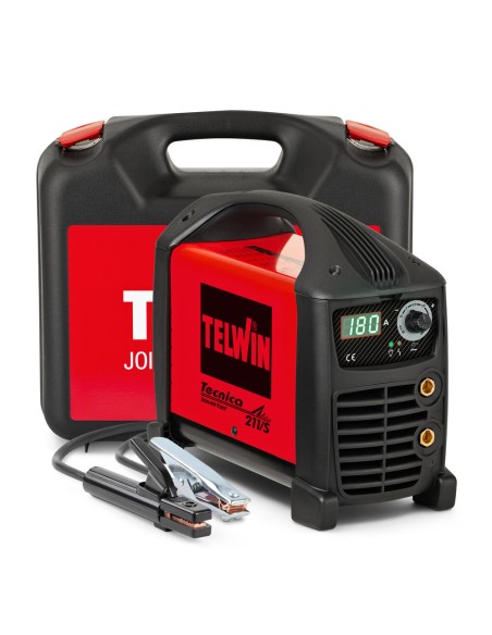 Telwin Tecnica 211/S Saldatrice Inverter MMA TIG 180A + Valigetta