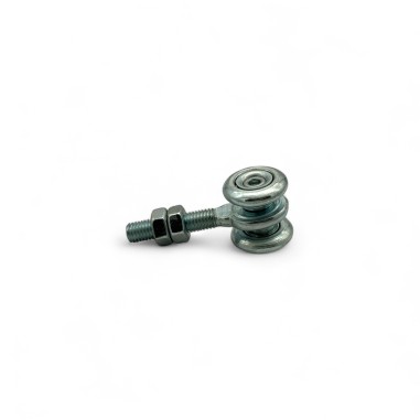 Carrello Comunello 2-P Cancello Scorrevole 2 Ruote Nylon Cuscinetto Piccolo Ø24