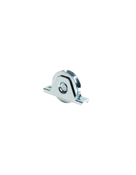 Comunello Ruota 335Y-80 Supporto Esterno Gola Y Ø78 Sistema Cancelli Scorrevoli