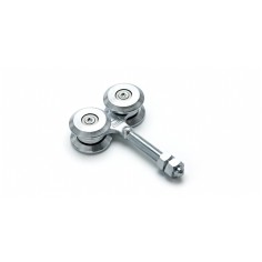 Carrello Comunello 4C-M Portone Scorrevole 4 Ruote Cuscinetto Medio Ø44