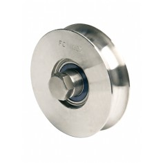 Ruota Comunello 310-80 Cancello Scorrevole Gola Semitonda Cuscinetto Ø78 200kg