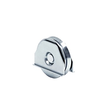 Comunello Ruota 330Y-100 Piastre Gola Y Ø98 2 Cuscinetti Cancelli Scorrevoli