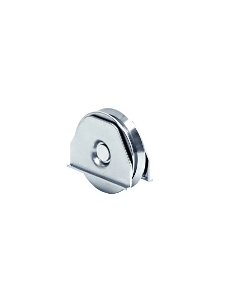 Comunello Ruota 330Y-100 Piastre Gola Y Ø98 2 Cuscinetti Cancelli Scorrevoli