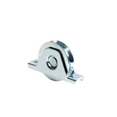 Comunello Ruota 335Y-80 Supporto Esterno Gola Y Ø78 Sistema Cancelli Scorrevoli