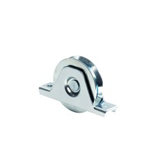 Comunello Ruota 335Y-100 Supporto Gola Y Ø98 2 Cuscinetti Cancelli Scorrevoli