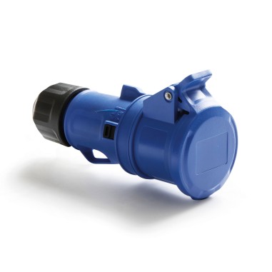 Rosi 1009223 Presa Mobile Industriale CEE 2P+T 16A 220V IP54 Blu Serie 10