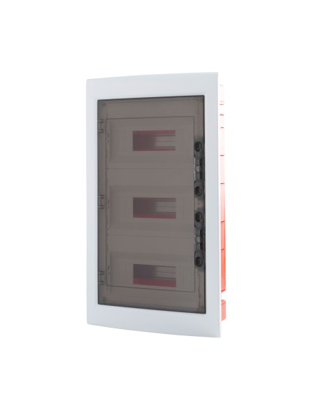 Rosi RS15010 Centralino Incassato 36 Moduli 12x3 File IP40 Bianco RAL9010