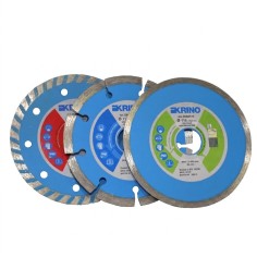 KRINO SET DISCO DIAMANTATO TAGLIO FLEX 115 mm