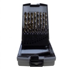 KRINO Serie assortimento 19 punte metallo HSS-G rettificate