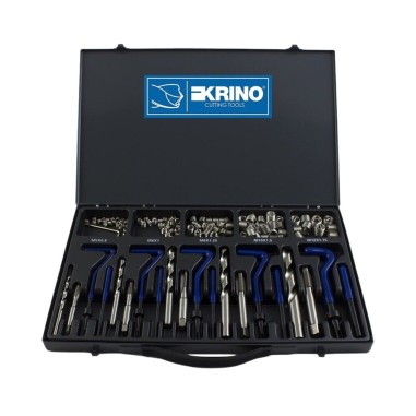 Assortimento per il ripristino delle filettature danneggiate M5-12 Krino