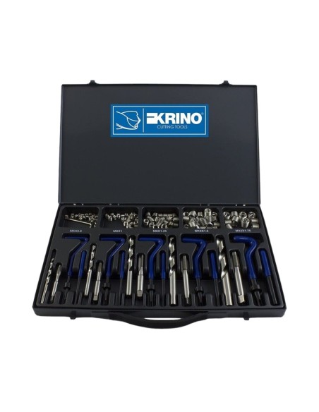 Assortimento per il ripristino delle filettature danneggiate M5-12 Krino