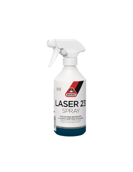 BOERO LASER 23 SPRAY SOLUZIONE RISANANTE ANTIMUFFA VASTO SPETTRO D'AZIONE 500ml