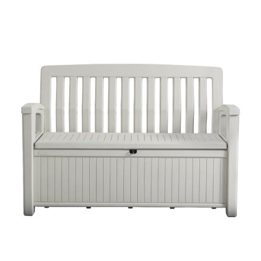 Keter Patio Bench panchina baule cassapanca esterno in resina