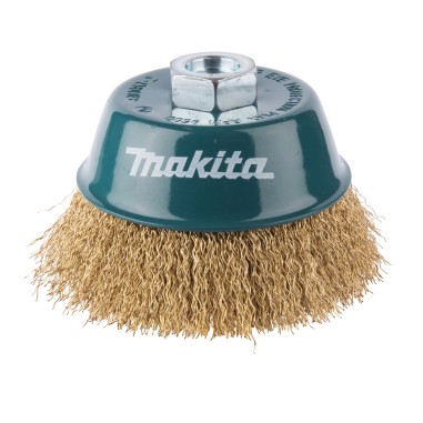 Makita D-39805 Spazzola a Tazza in Acciaio per Smerigliatrice M14 100mm
